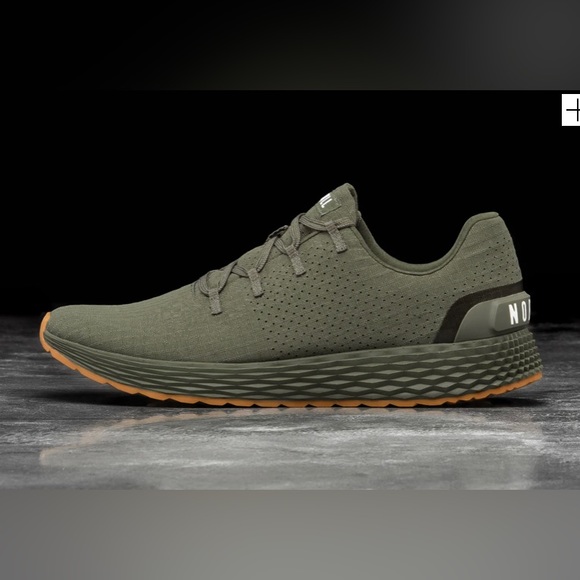 NOBULL Shoes - NoBull Army Green Ripstop Runners